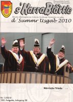 Titelblatt 's Narra Blättle Sommer 2010