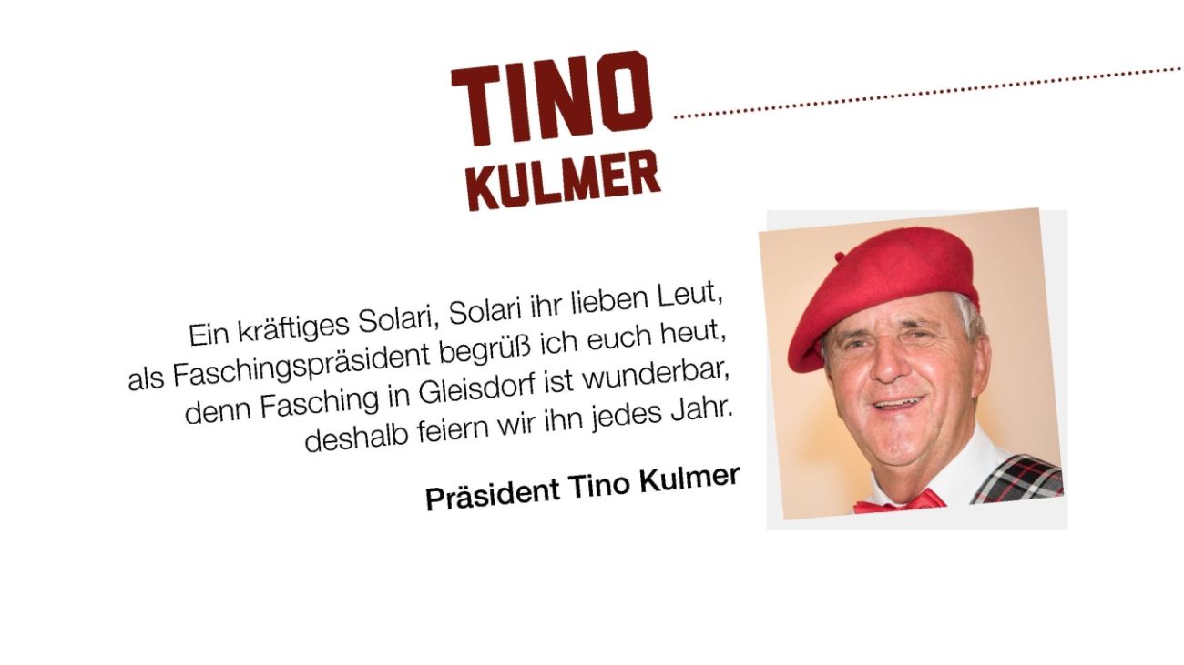Präsident Tino Kulmer