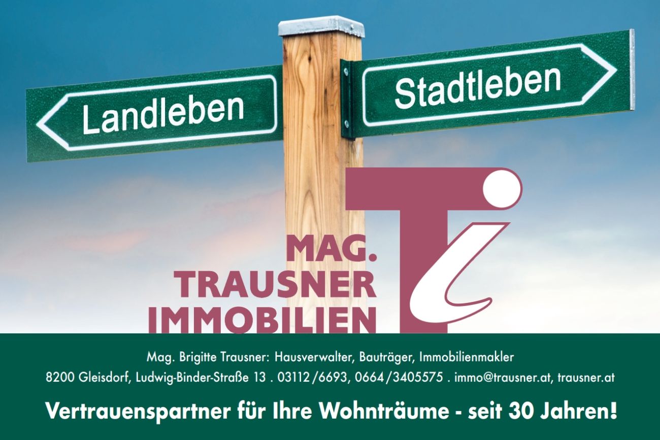 Trausner Immobilien - Landleben Stadtleben www.trausner.at